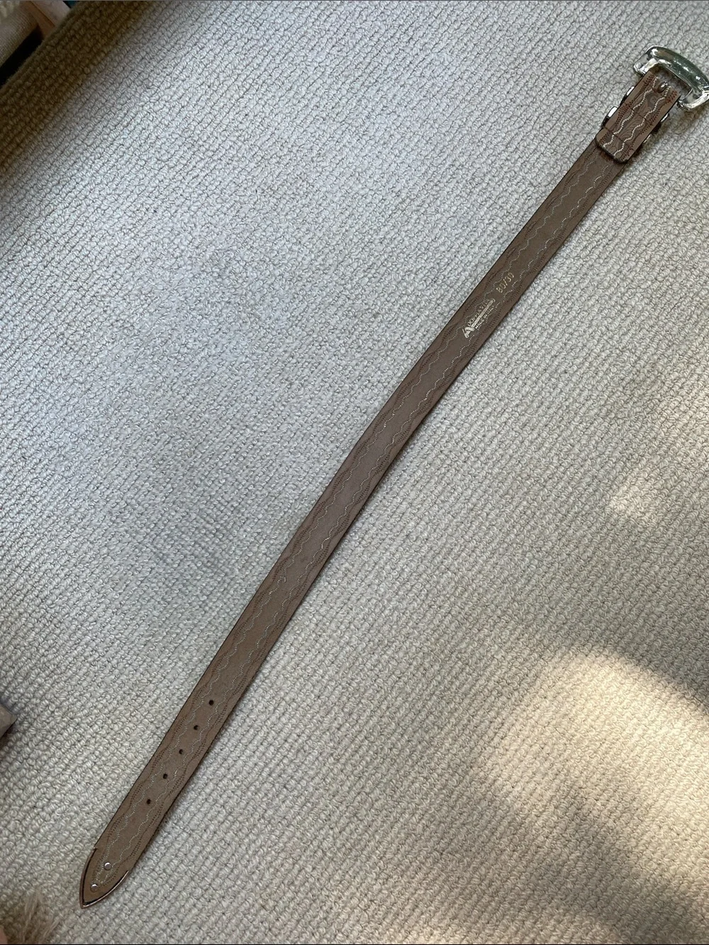 Doppia Vita Leather Belt from Italy